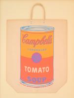 Andy Warhol CAMPBELL'S SOUP CAN Shopping Bag - Sold for $1,625 on 05-06-2017 (Lot 225).jpg